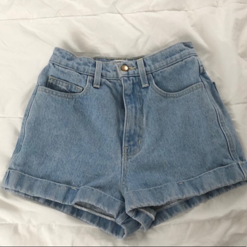 American Apparel high wasted shorts